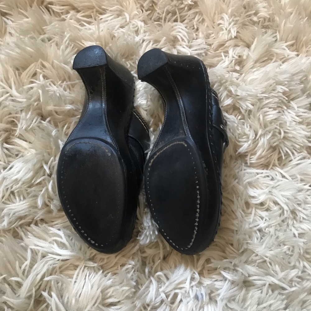 Frye Boots Black leather Mules - Picture 7 of 7